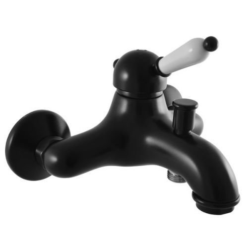 SLEZAK-RAV Vodovodní baterie vanová LABE, černá matná, 150 mm L554.5CMAT