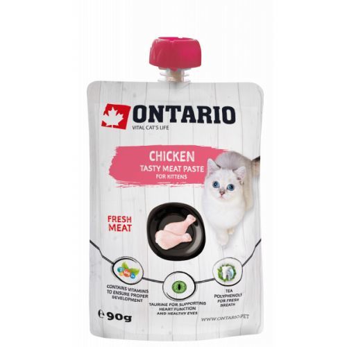 Pasta ontario kitten chicken fresh meat paste 90g