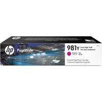 HP 981Y Extra High Yield Magenta Original PageWide Cartridge, L0R14A