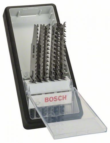 6dílná sada pilových plátků Robust Line Wood Expert, se stopkou T - T 308 B; T 308 BF; T 3 BOSCH