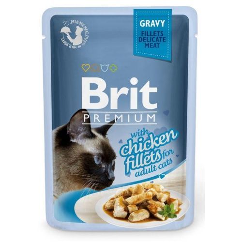 Brit Premium Cat Fillets in Gravy With Chicken 85g