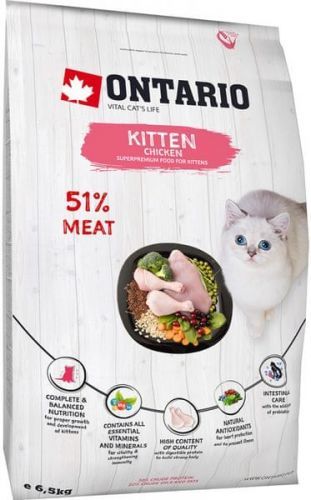 ONTARIO Kitten Chicken 6,5kg