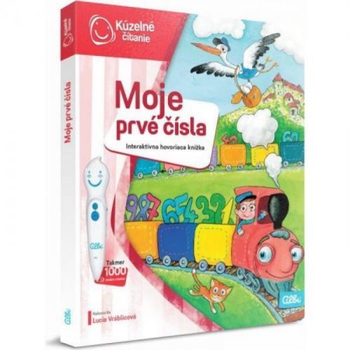 Albi Kúzelné čítanie Kniha Moje prvé čísla SK