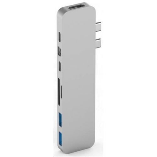 HyperDrive PRO USB-C Hub MacBook Pro stříbrný