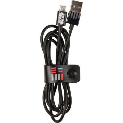 Tribe Star Wars Darth Vader Micro USB kabel (120cm) černý