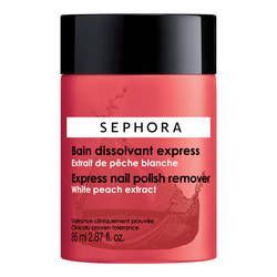 SEPHORA COLLECTION - Expresní odlakovací láze - Výtaek z bílé broskve - Líení