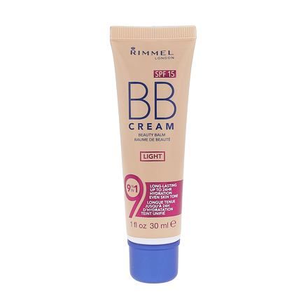 Rimmel London BB Cream 9in1 SPF15 bb krém 30 ml odstín Light pro ženy