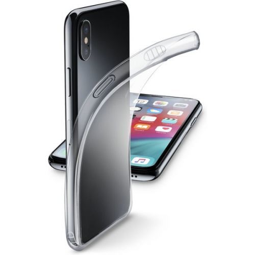 Extratenký zadní kryt CellularLine Fine pro Apple iPhone XS Max, transparentní