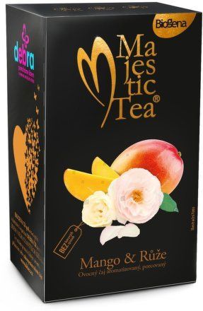 Čaj Majestic Tea Mango & Růže 20x2.5g