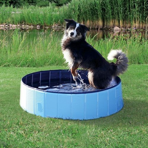 Bazén pro psy 160x30cm světle modrý