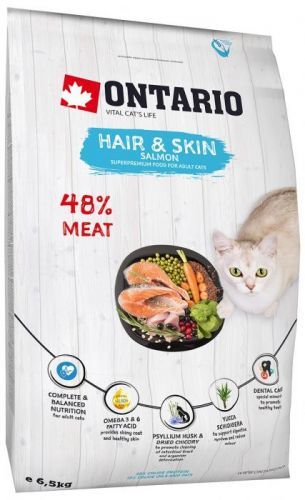 ONTARIO Cat Hair & Skin 6,5kg