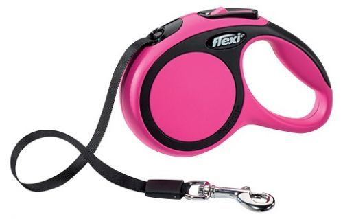 Vodítko Flexi New Comfort páska XS 3m růžové