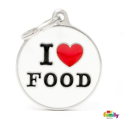 Známka My Family Charms popis I LOVE FOOD