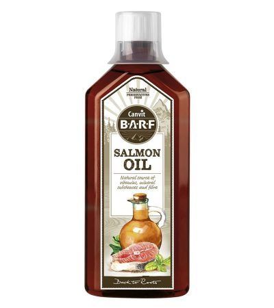 Lososový olej Canvit BARF Salmon Oil 0,5l