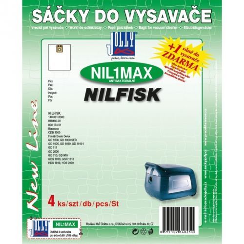 Jolly NIL 1 MAX sáčky Nilfisk (4 ks)