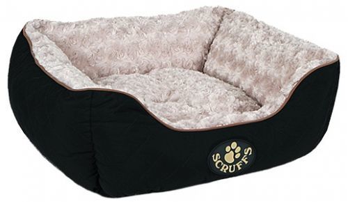 Pelíšek Scruffs Wilton Box Bed černý 50x40cm