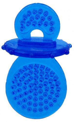 Hračka Dog Fantasy dudlík guma modrá 8cm