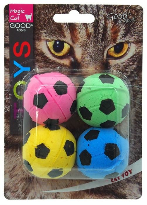 Hračka MAGIC CAT míček pěnový fotbalový 3,75cm