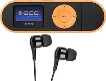 ECG PMP 20 4GB Black&Orange MP3 přehrávač