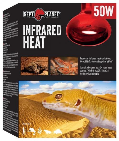 Žárovka REPTI PLANET Infrared HEAT 50W