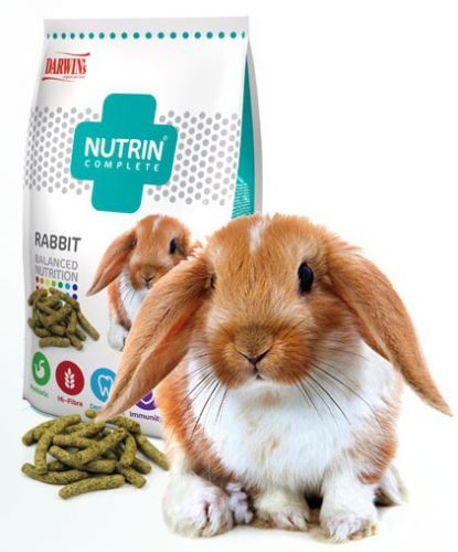 Krmivo Nutrin complete se zeleninou pro králíky 400g