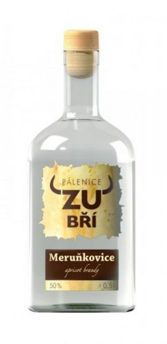 Meruňkovice Zubří 0,5l 50%