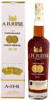 A.H. Riise A.H.RIISE 1888 Copenhagen Gold Medal  40% 0,7l