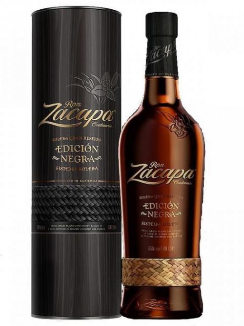 Ron Zacapa Edición Negra 43% 1l BEZ TUBY!