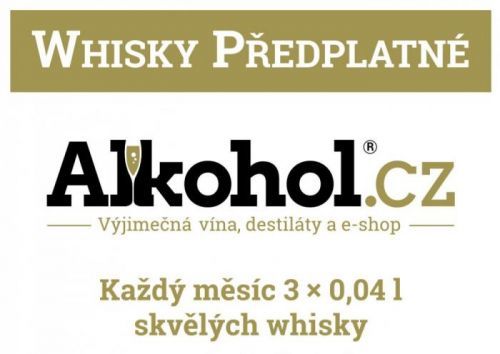 Whisky předplatné na 3 měsíce