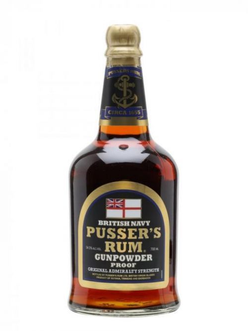 Pusser's Gunpowder British Navy Rum 0,7l 54,5%