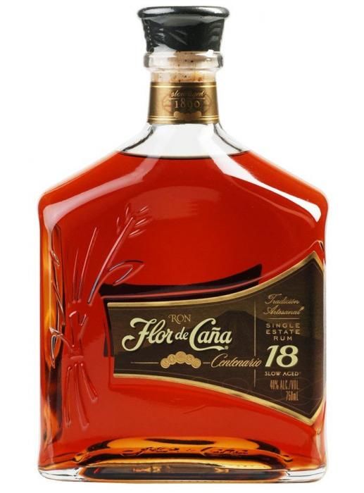 Gravírování: Flor de Caña 18 0,7l 40%