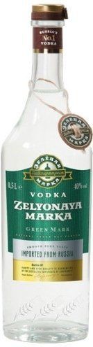 Vodka Zelyonaya Marka Kedrovaya 40% 1l