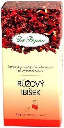 Dr.Popov Čaj Růžový ibišek 20x2.5g