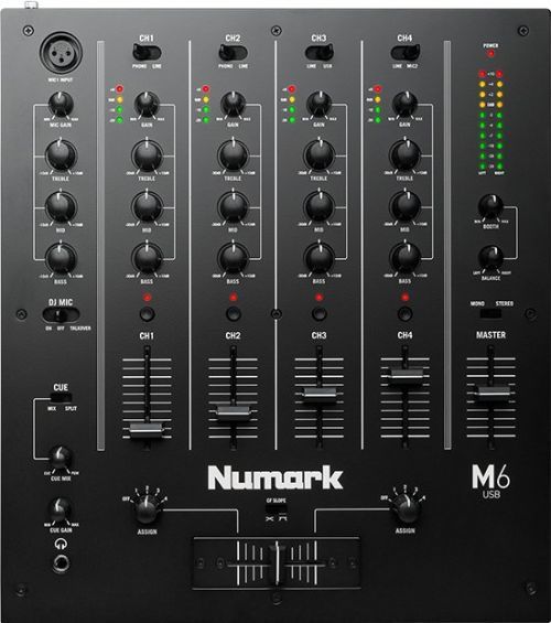 Numark M6-USB 4-Channel Mix