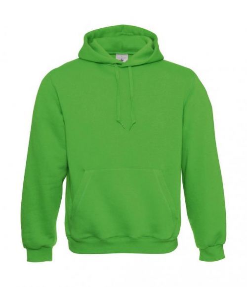 Mikina B&C Standard Hooded - zelená