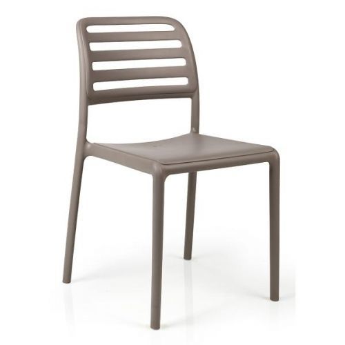 Plastová jídelní židle Stima COSTA – bez područek, nosnost 200 kg Bianco