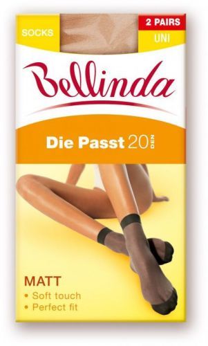 Bellinda silonkové ponožky DIE PASST 2ks, tělové, vel. UNI