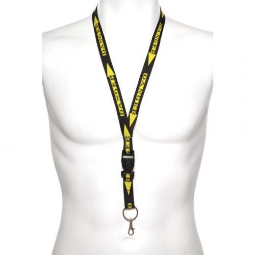 Popruh kolem krku Fostex Danger - černý