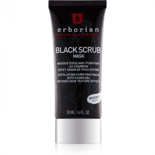 Erborian Black Scrub Mask exfoliační čisticí pleťová maska