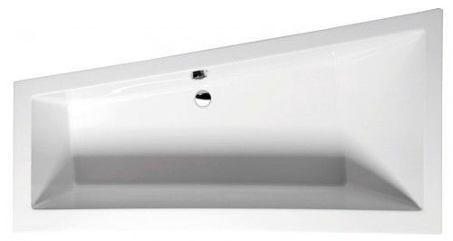 POLYSAN ANDRA L asymetrická vana 180x90x45cm, bílá (72872)