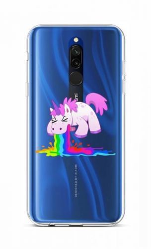 Kryt TopQ Xiaomi Redmi 8 silikon Rainbow Splash 48193