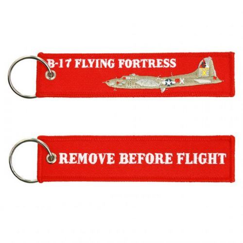 Přívěsek na klíče Fostex Remove before flight B-17