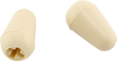 Fender Road Worn Stratocaster Switch Tip Aged White 2 pcs