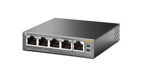 TP-Link TL-SG1005P - PoE Switch 5xTP 10/100/1000Mbps(4x PoE), kovový