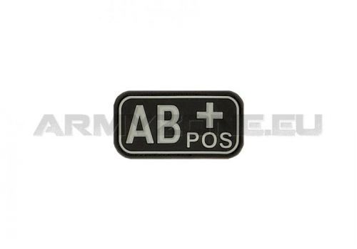 Gumová nášivka Jackets to Go krev AB POS - černá