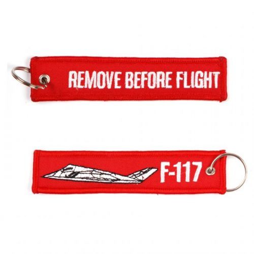 Přívěsek na klíče Fostex Remove before flight F-117