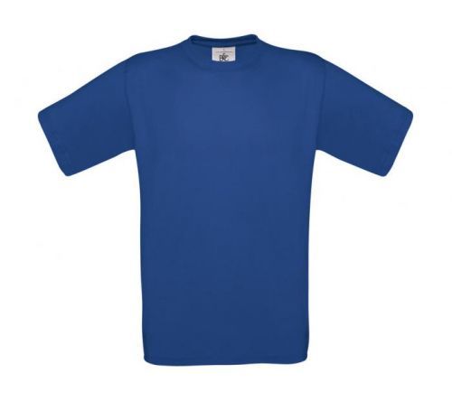 Tričko B&C Exact 150 - modré