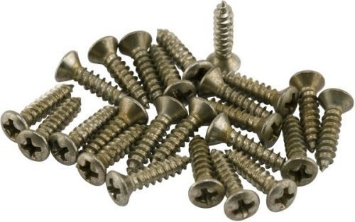 Fender Road Worn Pickguard/Control Plate Screws 24 pcs