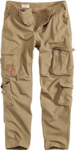 Kalhoty Airborne Vintage Slimmy - béžové, XXL