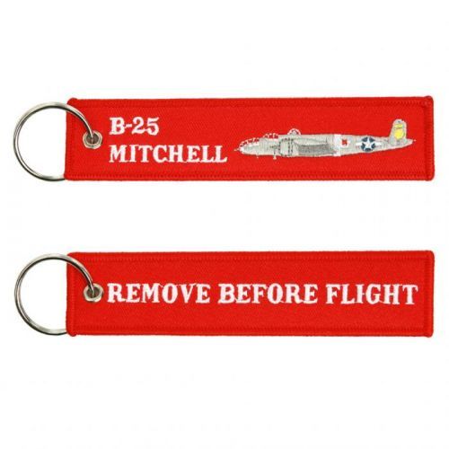 Přívěsek na klíče Fostex Remove before flight B-25 Mitchell